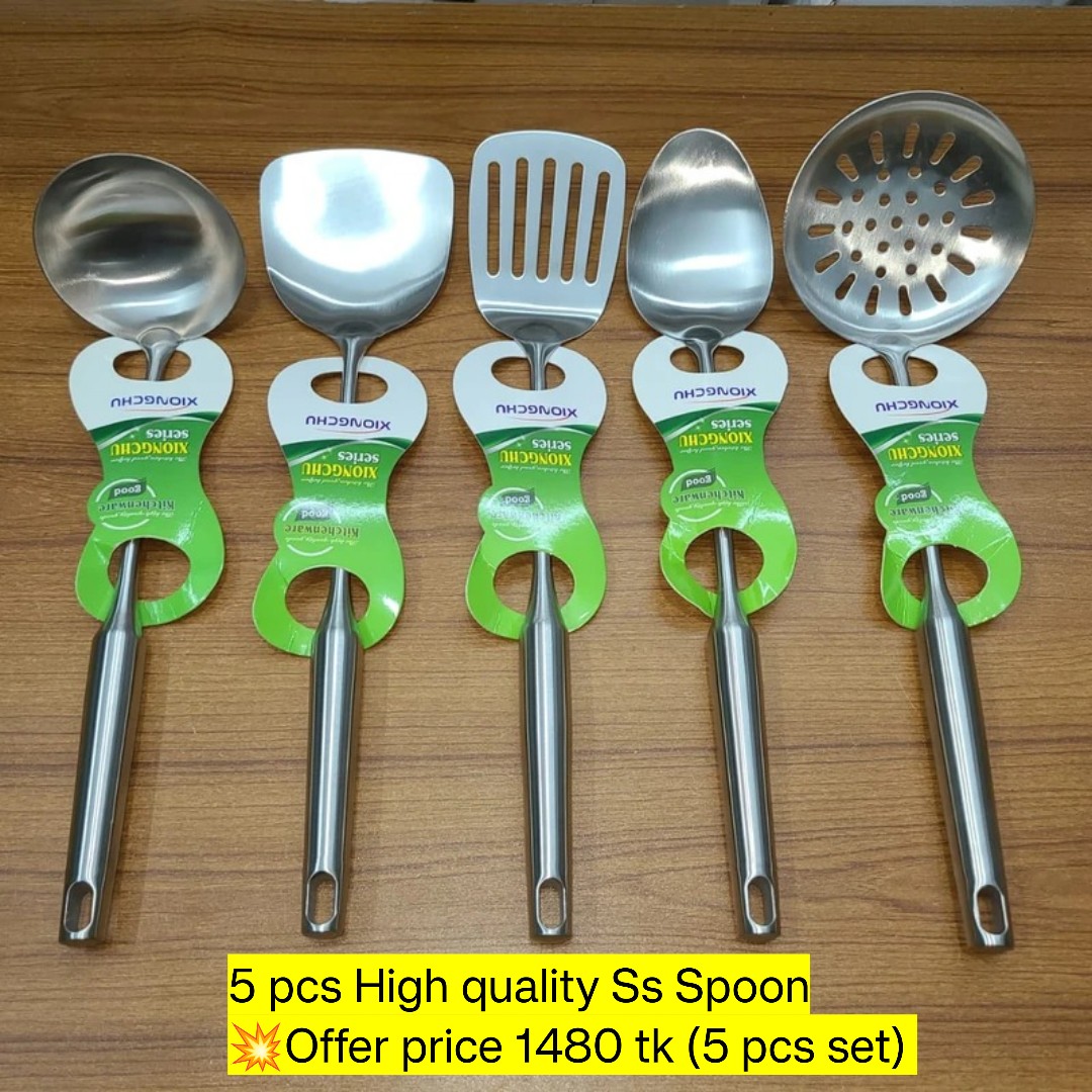 5 pcs 15" Cooking Spoon Combo