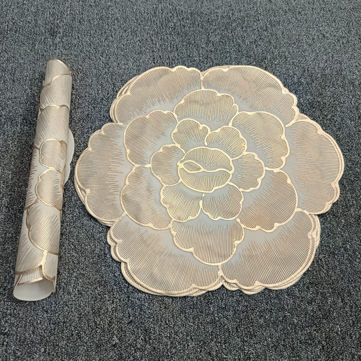 (Runner Soho) Mats 7 pcs Round mats  Set
