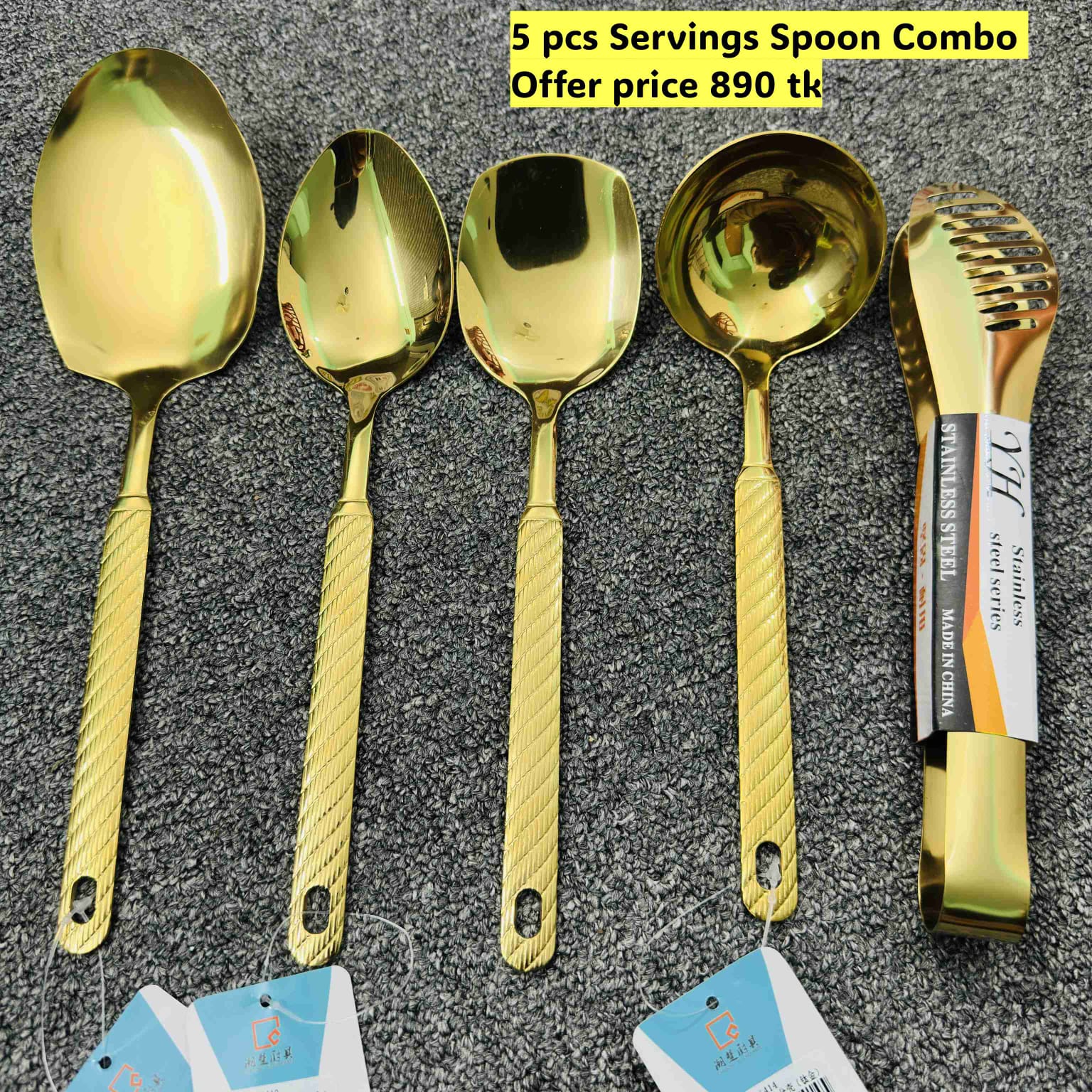 5 pcs Serving Spoon Comboo 01